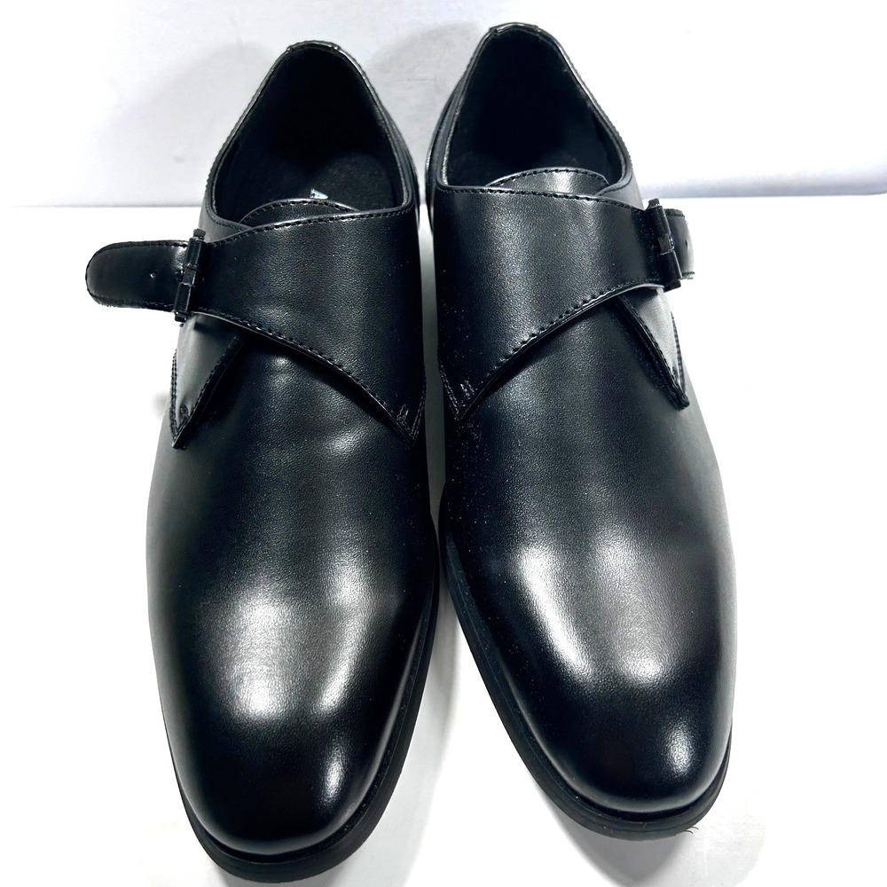Alfani  Elijah Single Monk Strap‎ Men's Shoe Black 8M